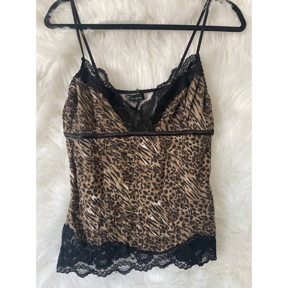 Forever21 Leopard print camisole top